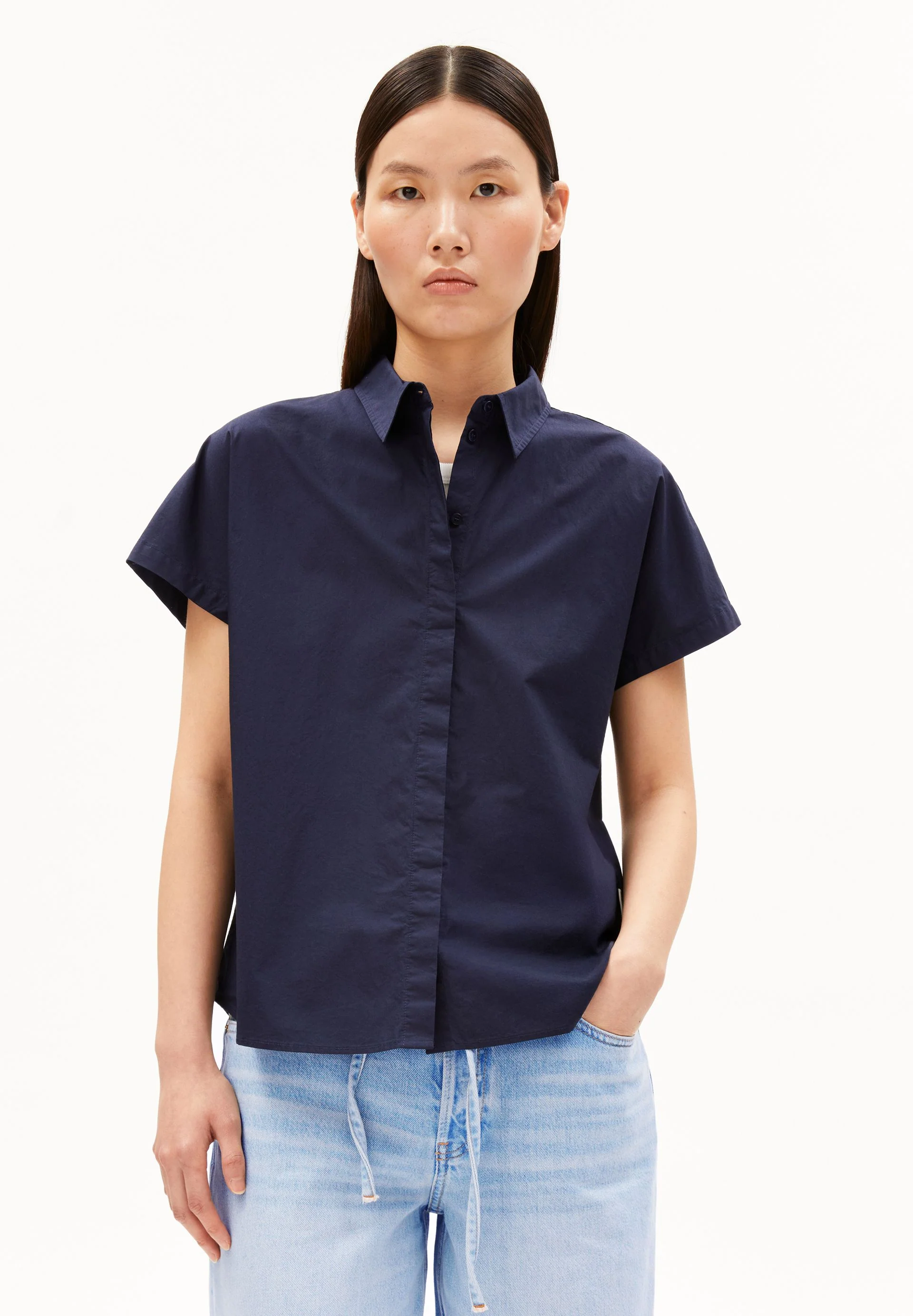 POPLIN LARISAANA BLUSE - Image 4