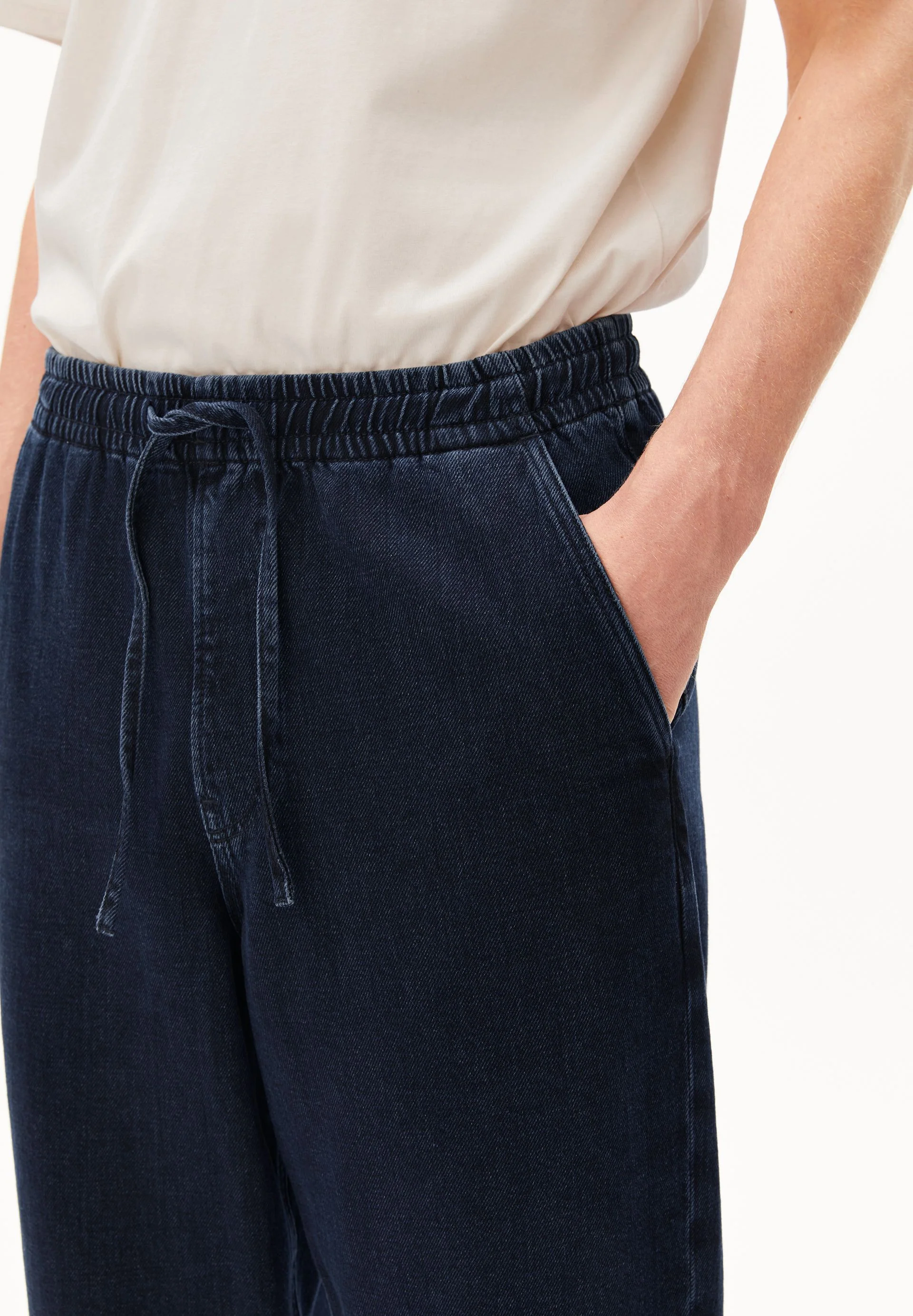 PULL-ON TAPERED JEANSHOSE | lolite - Image 3