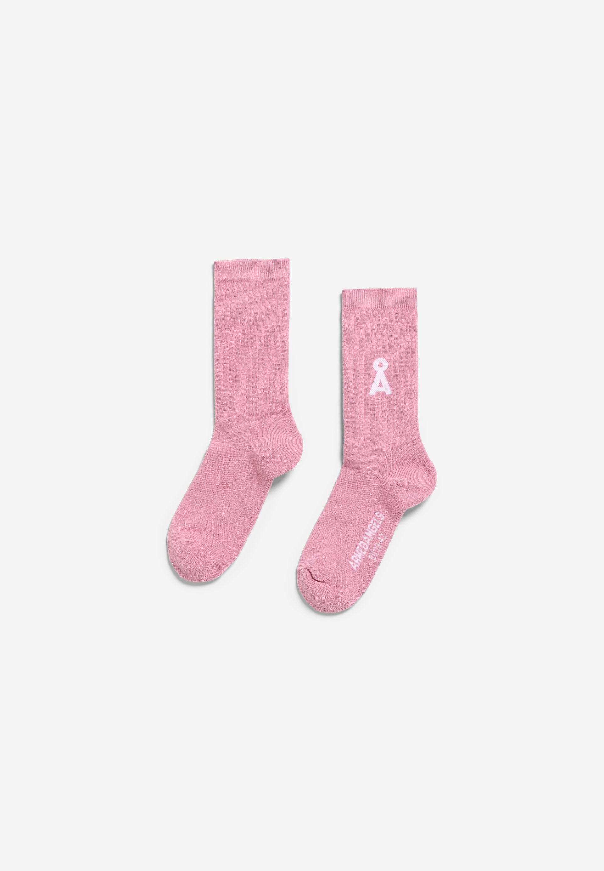 SAAMUS BOLD SOCKEN | washed berry - Image 2