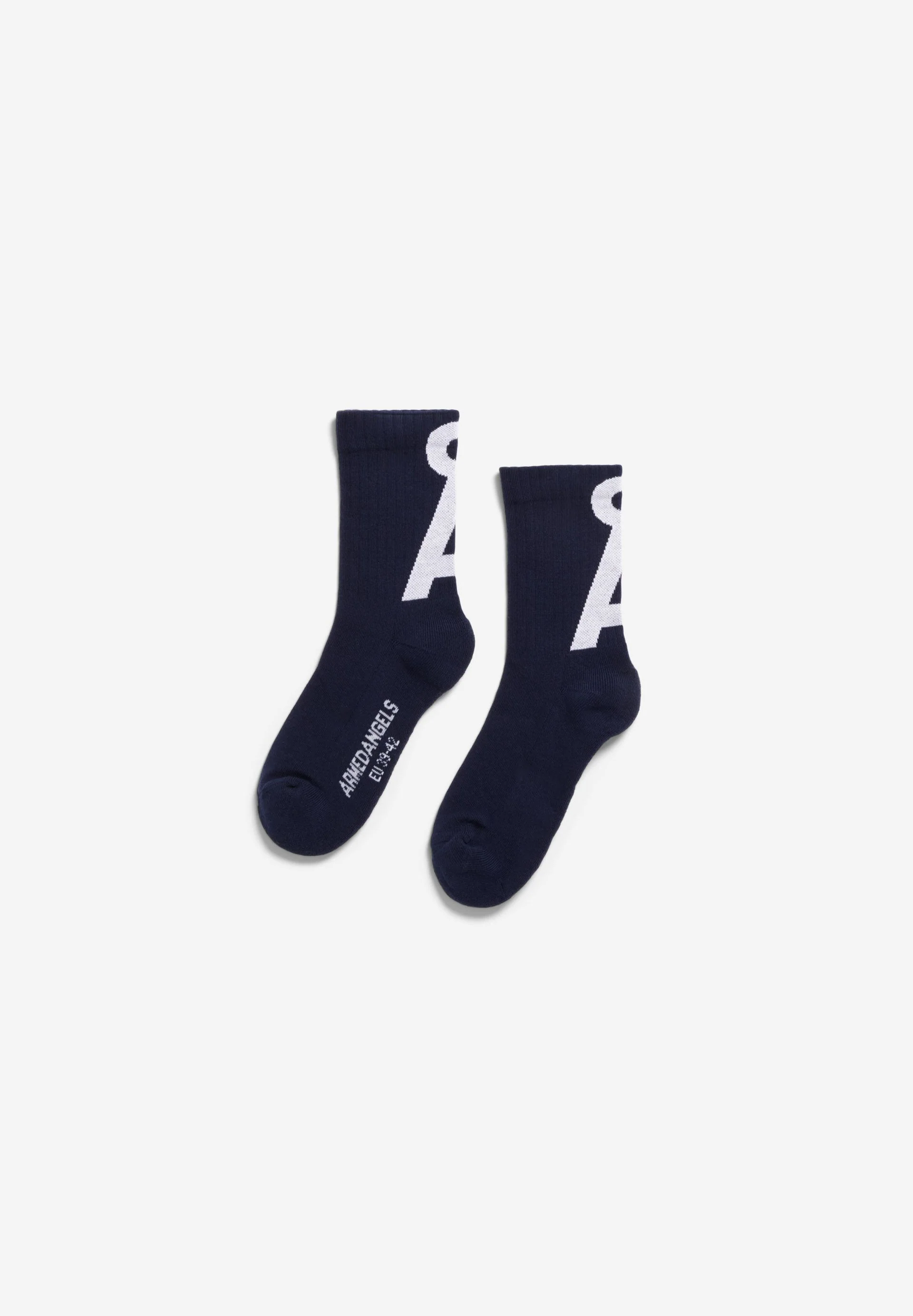 SAAMUS KURZE SOCKEN | tinted navy-white - Image 2