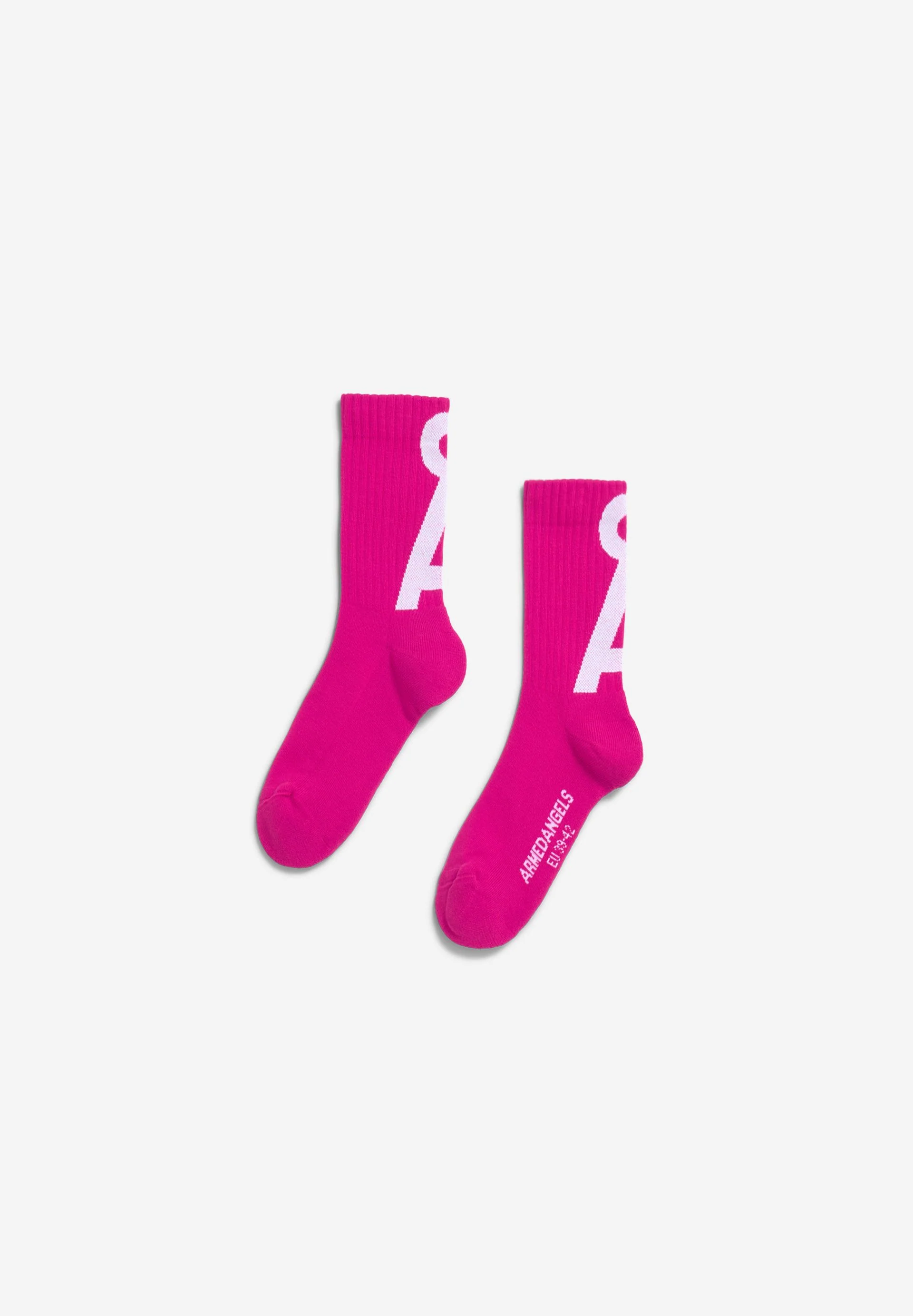 SAAMUS KURZE SOCKEN | very berry-white - Image 2