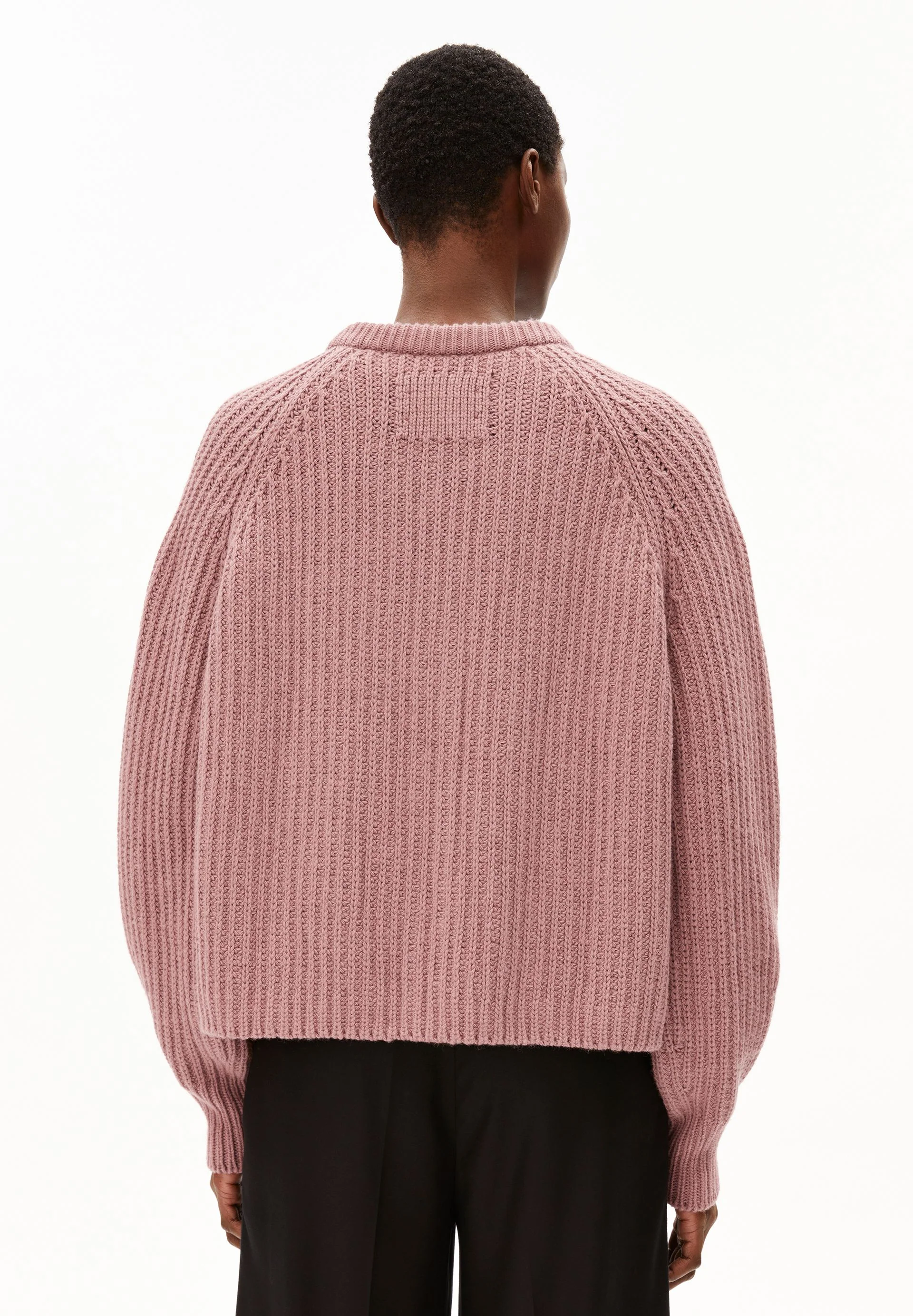 RIPPSTRICK-CARDIGAN | light berry - Image 2