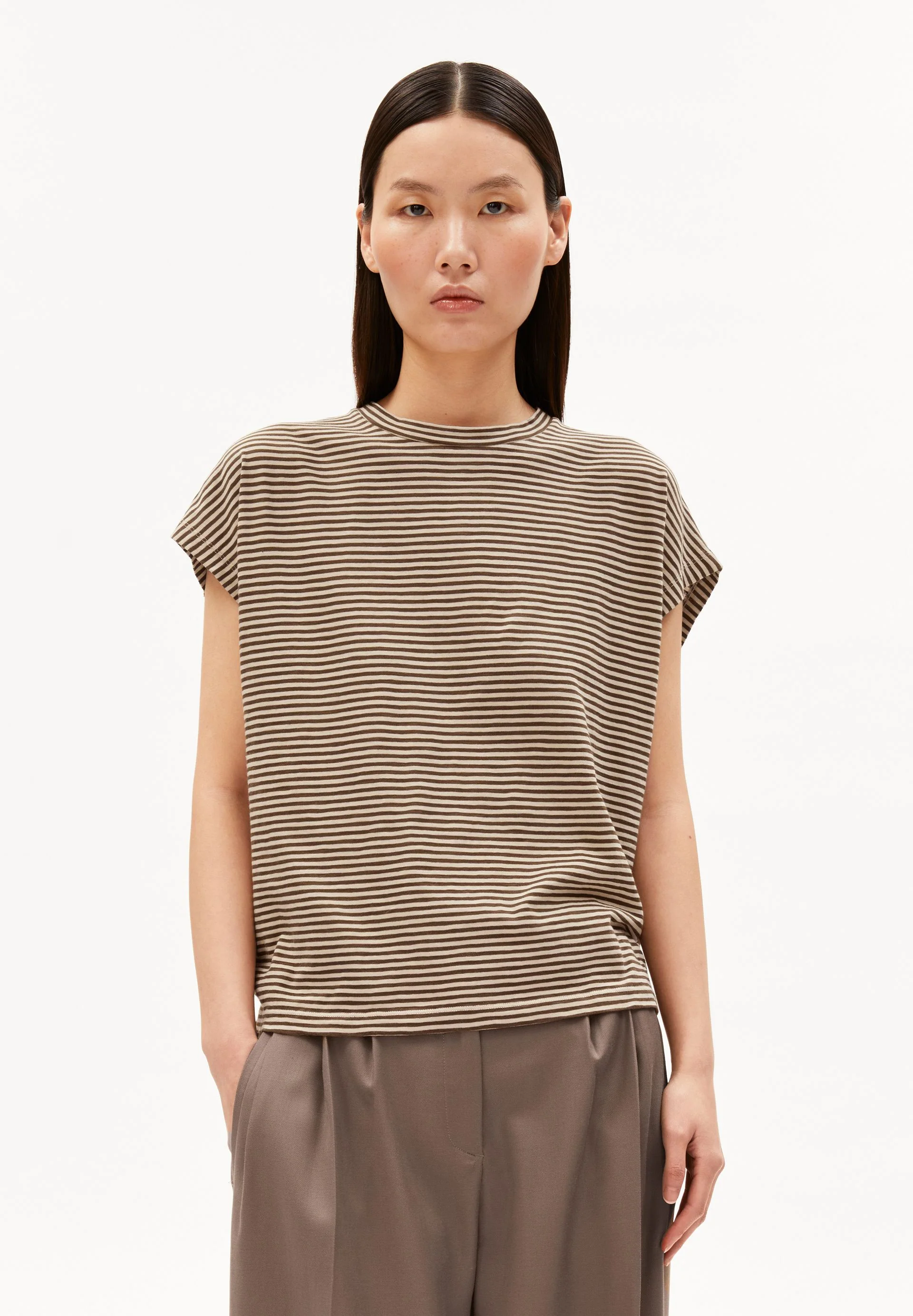 SLUB JERSEY STRIPE T-SHIRT - Image 7