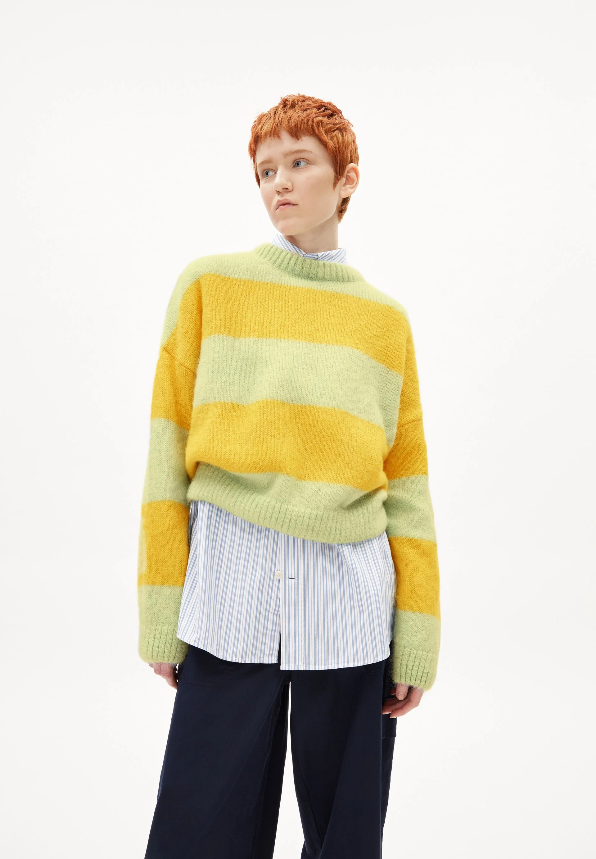 SURI INARAA AW | armedangels yellow-polar green
