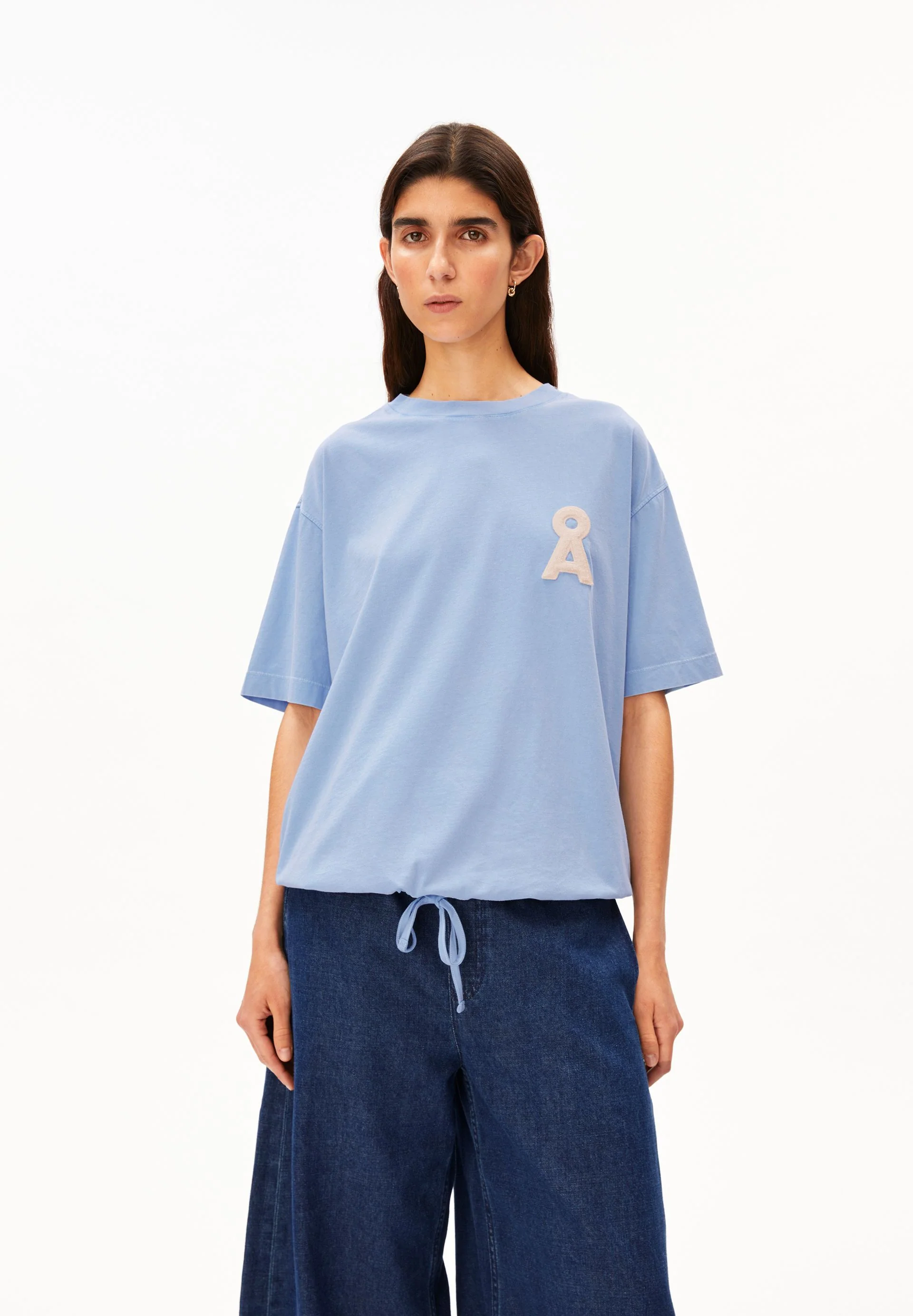 T-SHIRT MIT KORDELZUG - Image 2