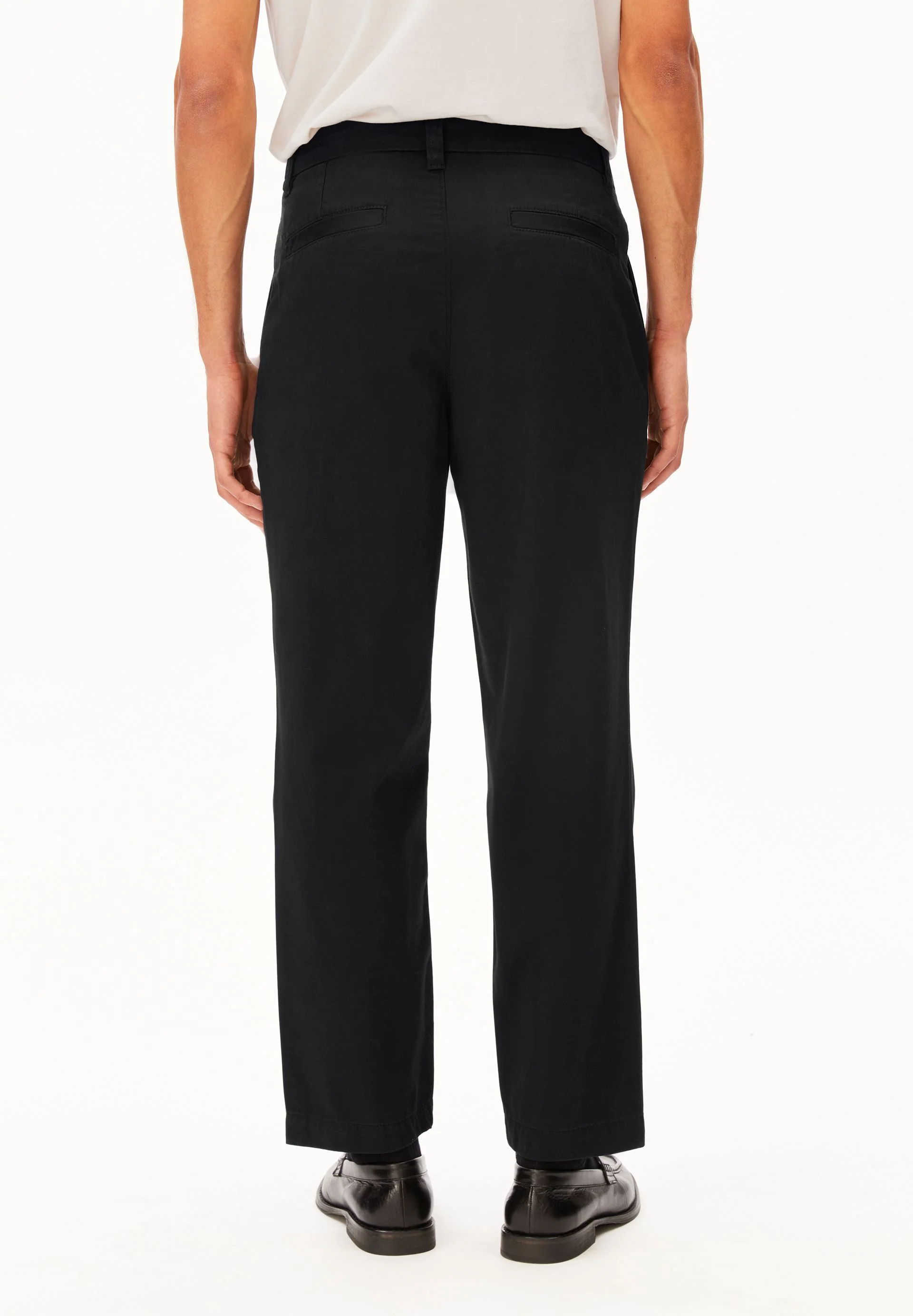 TAAMIR BUNDFALTEN-CHINOHOSE | black - Image 2