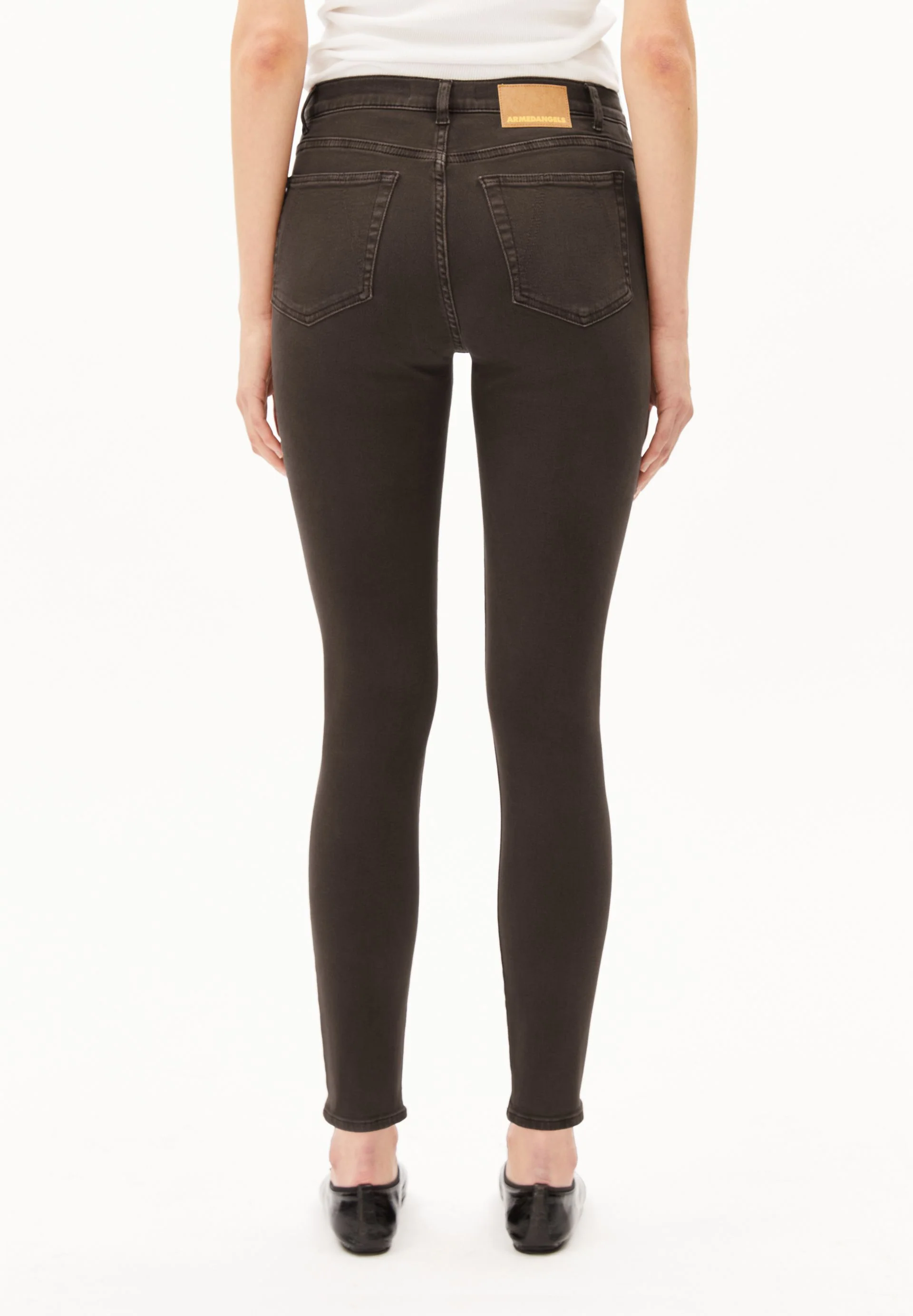 TILLAA MID WAIST SKINNY JEANS | claystone - Image 2