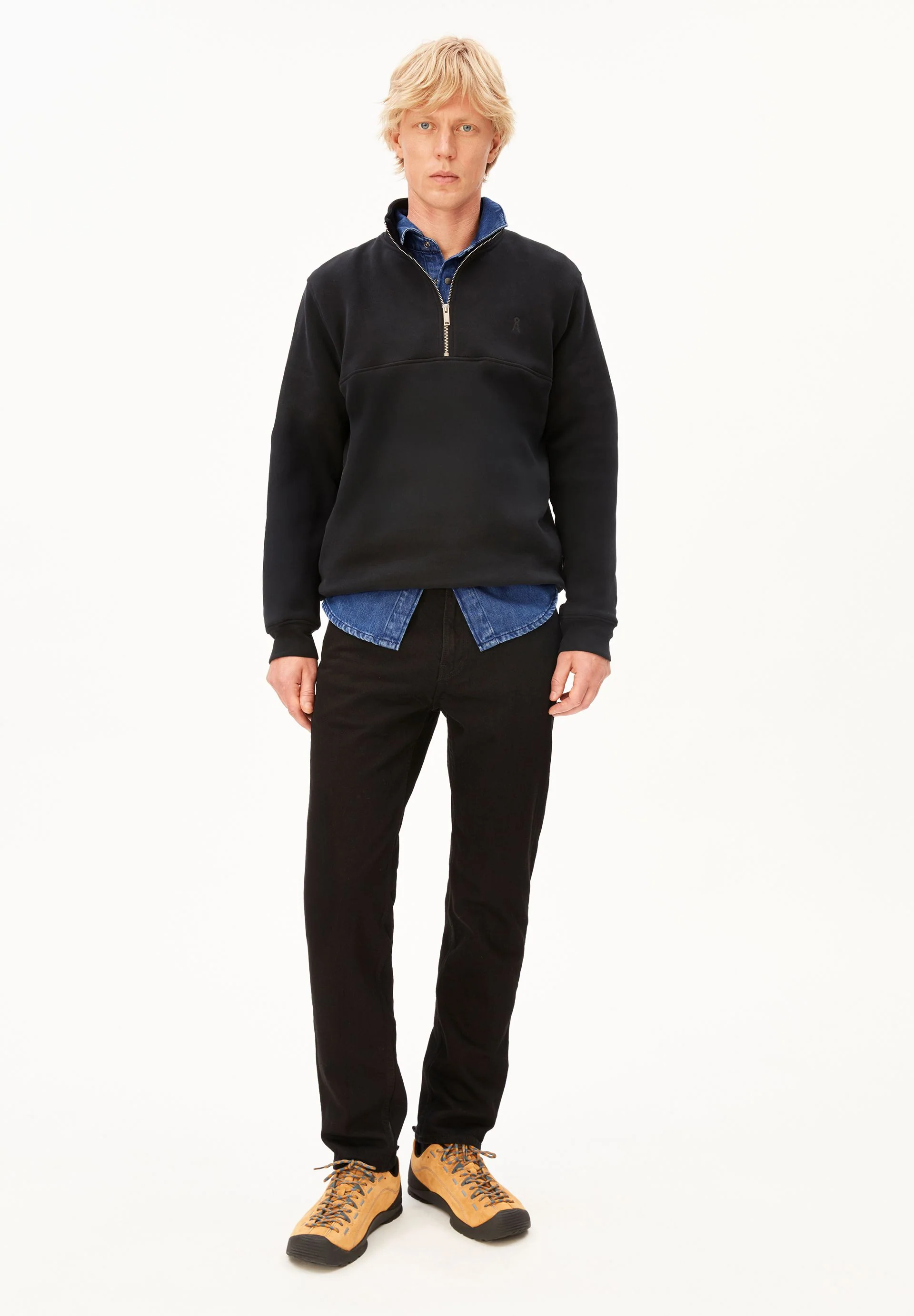 WAARLO FLEECE TROYER | black - Image 5