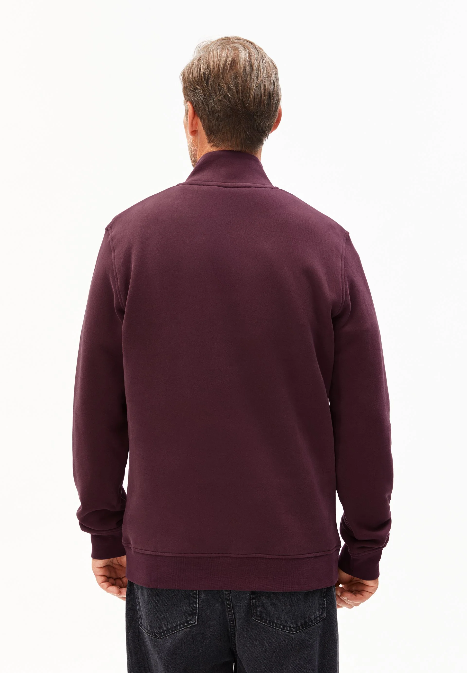 WAARLO FLEECE TROYER | dark cranberry - Image 2