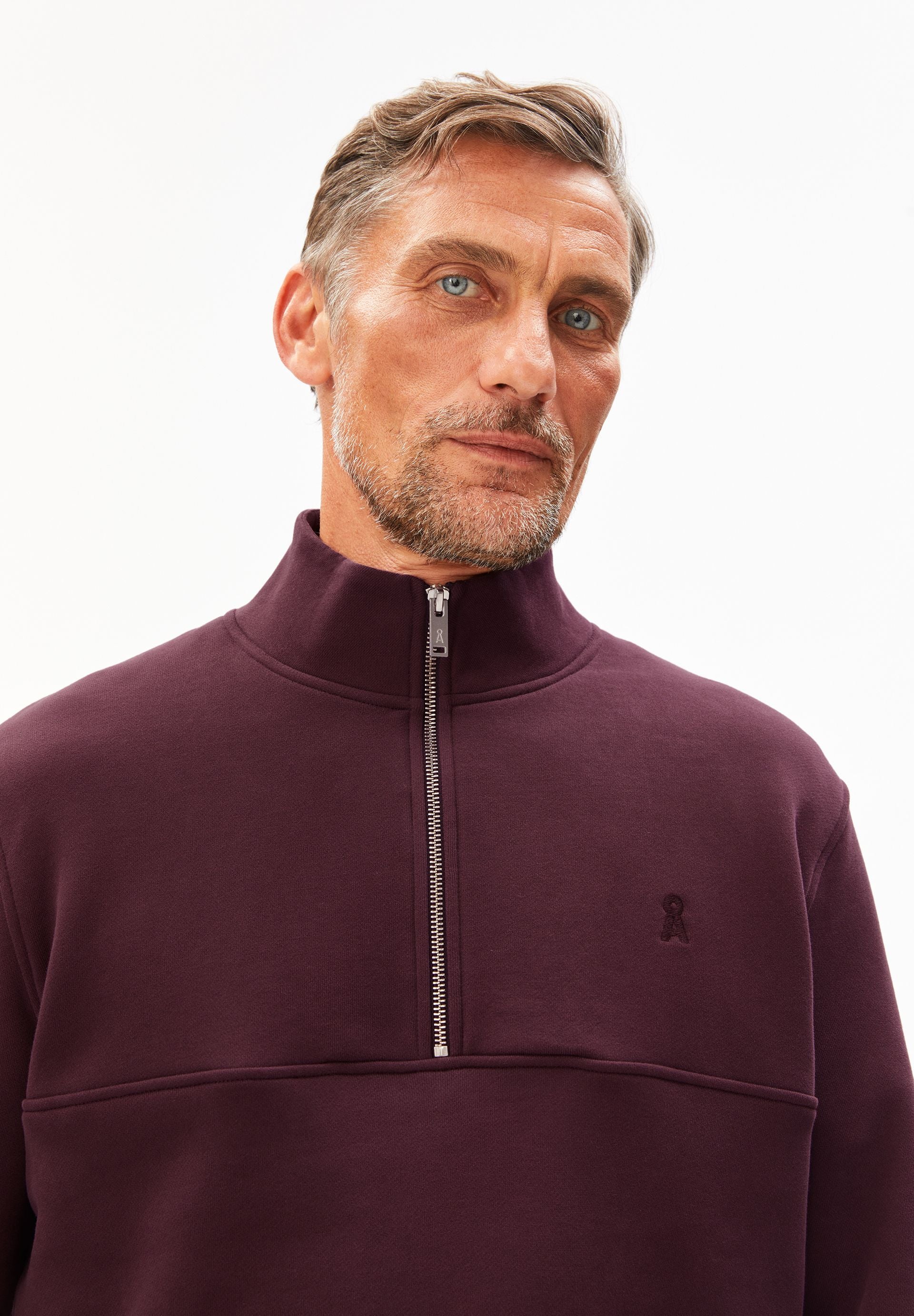 WAARLO FLEECE TROYER | dark cranberry - Image 3