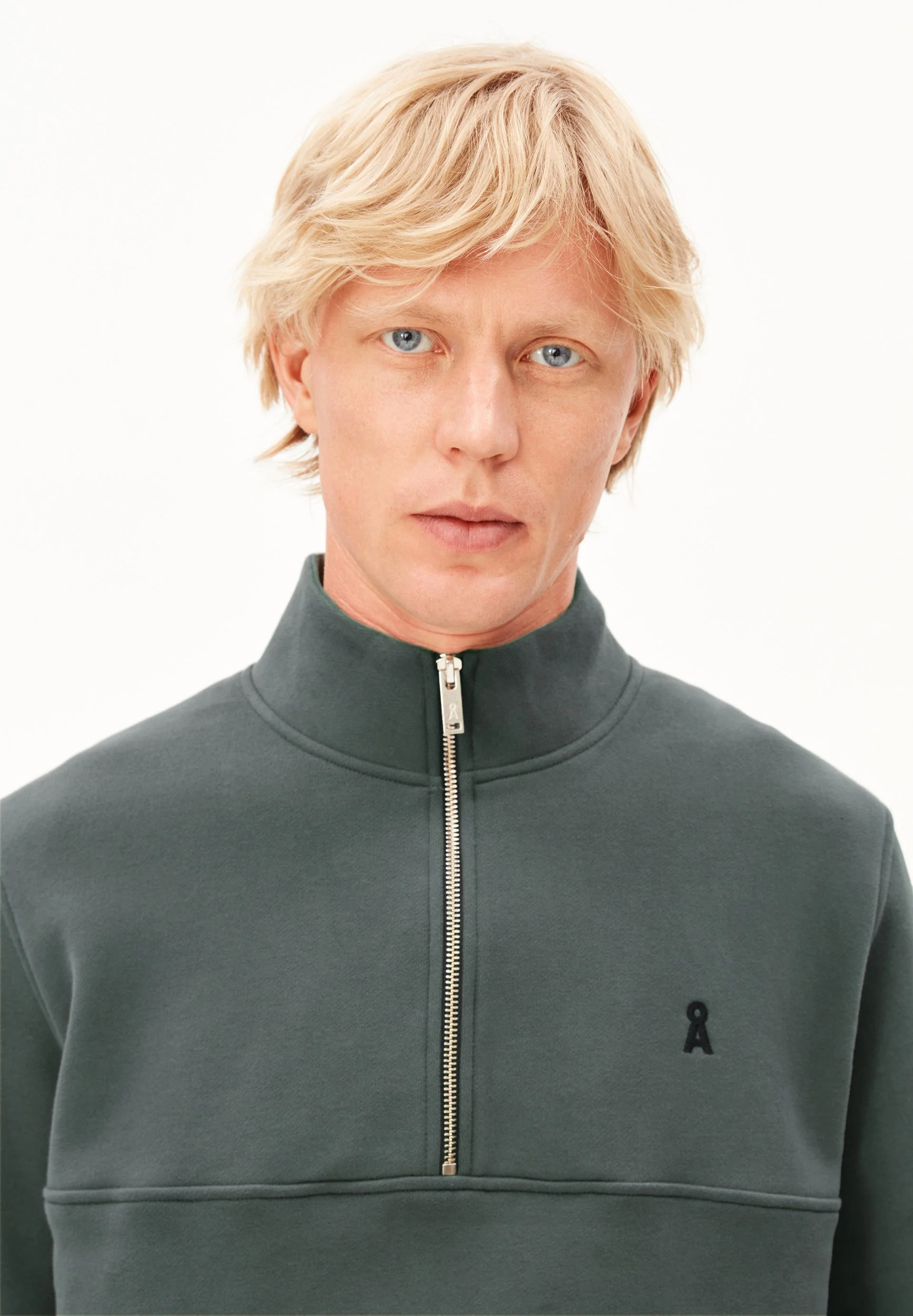 WAARLO FLEECE TROYER | space steel - Image 3