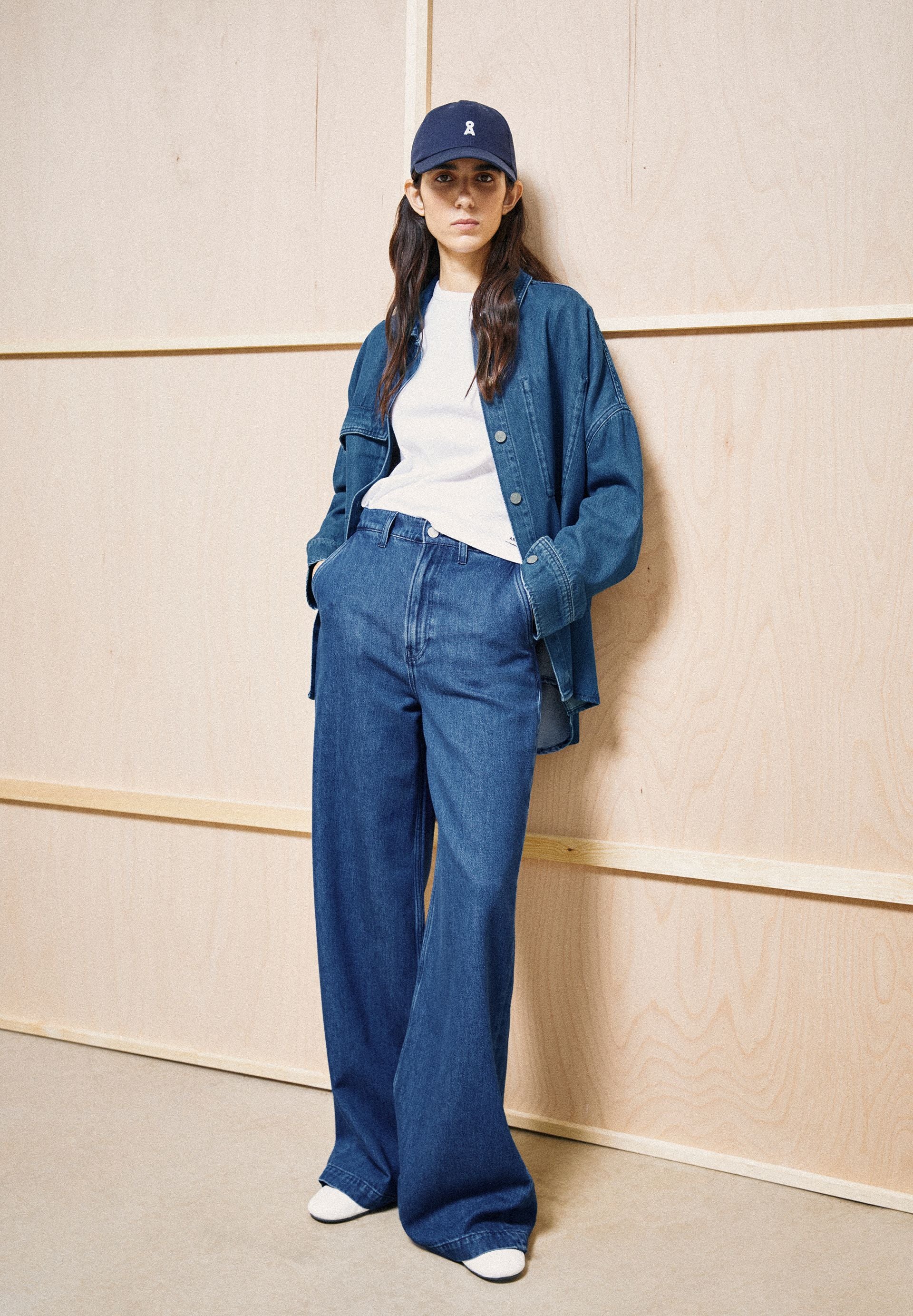 WIDE LEG JEANSHOSE | bright blue - Image 4