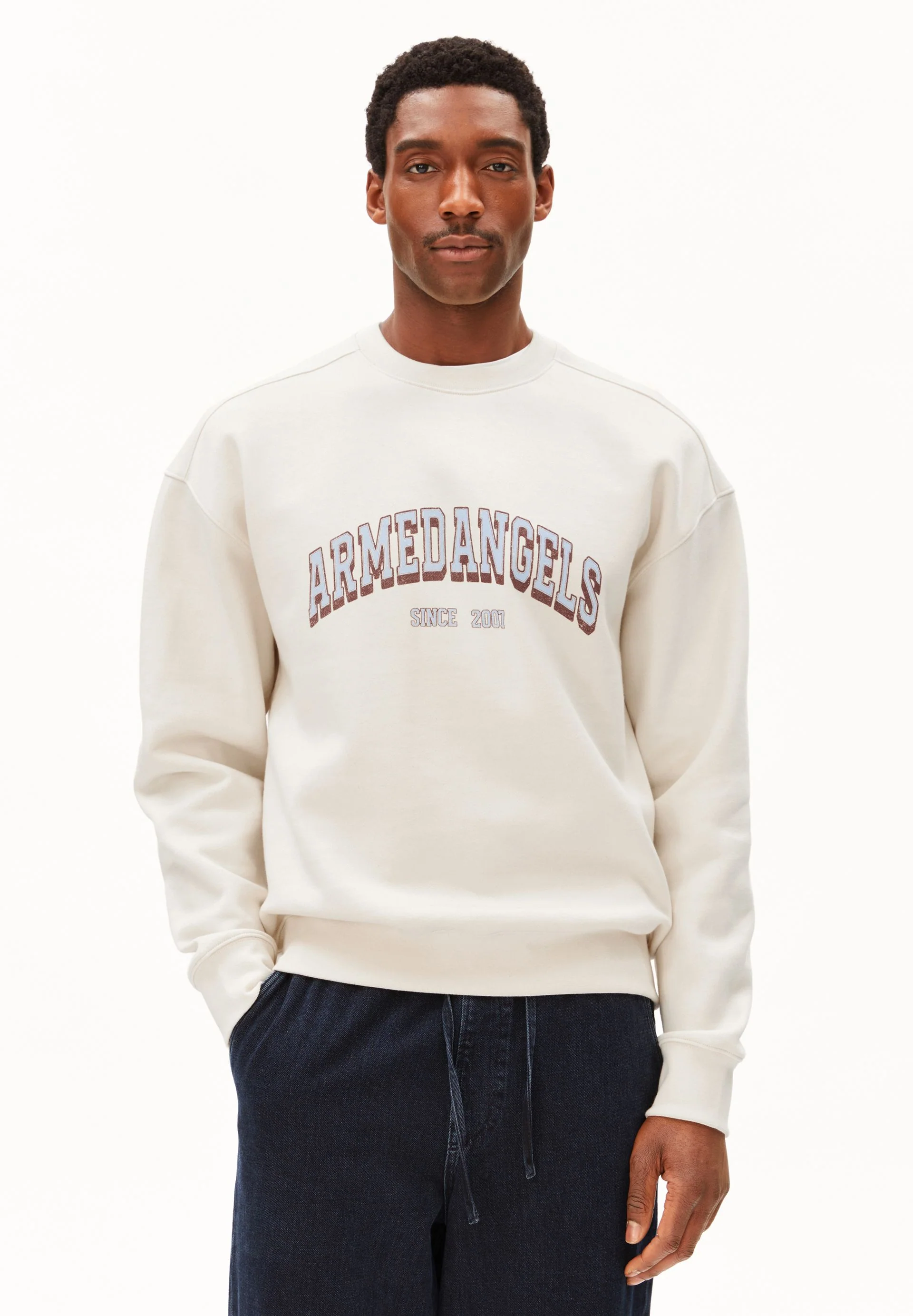 WORDMARK RELAXED SWEATSHIRT | pure